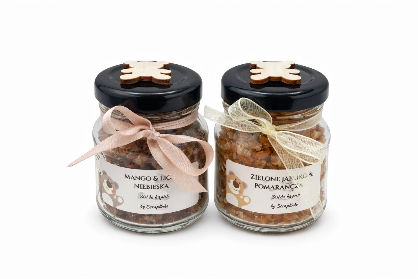 Sól do kąpieli barwiąca wodę zapachowa